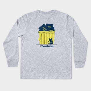 Mental Health Awareness-I trash'em Kids Long Sleeve T-Shirt